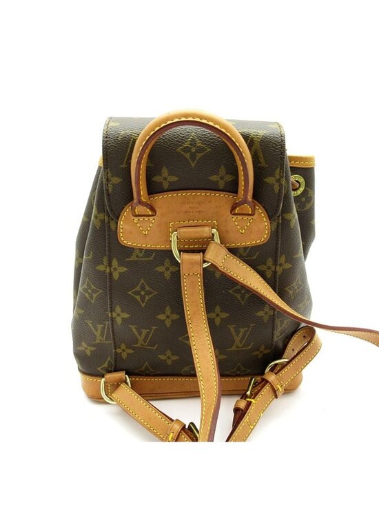 Louis Vuitton Mini Montsouris Monogram Backpack Brown main image 7